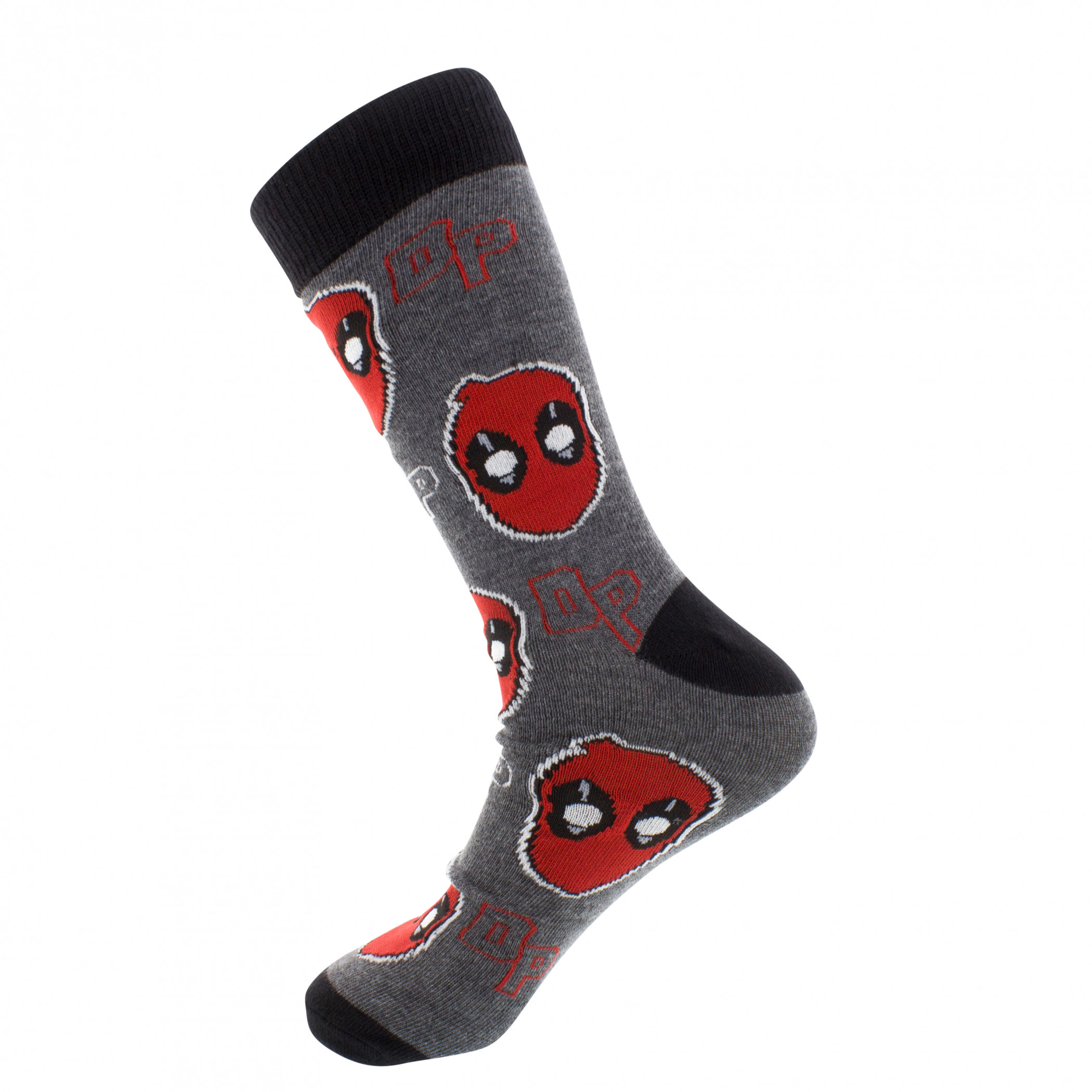 Deadpool Merc with The Mouth 6-Pack Crew Socks Set